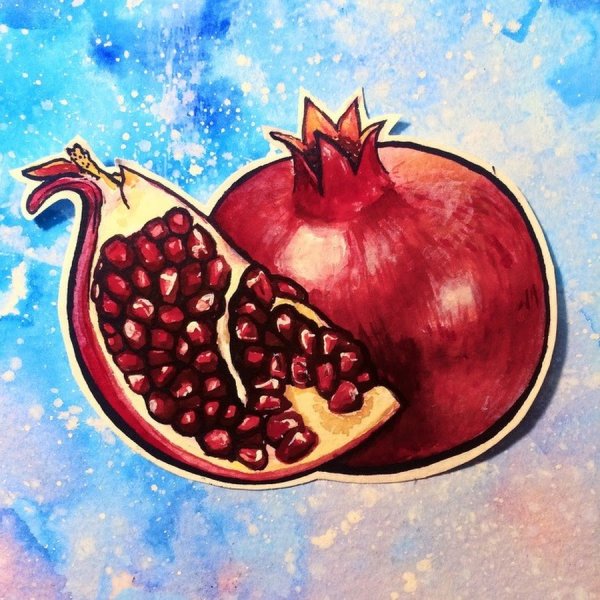 Гранат стилизованный