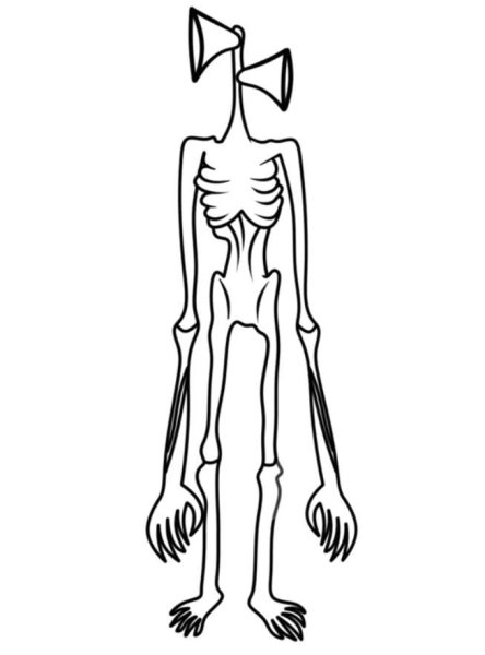 Стреноголовый раскраска