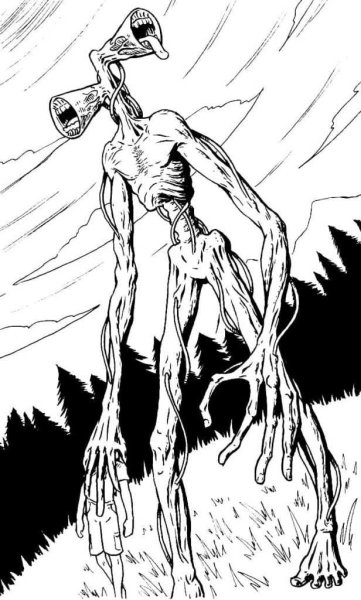 Сиреноголовый монстр SCP