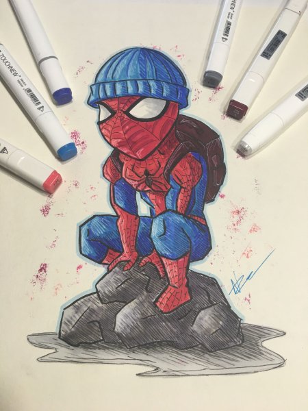 Дэдпул скетч