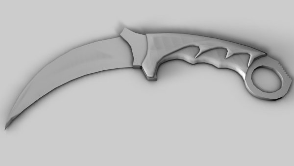 Нарисовать керамбит