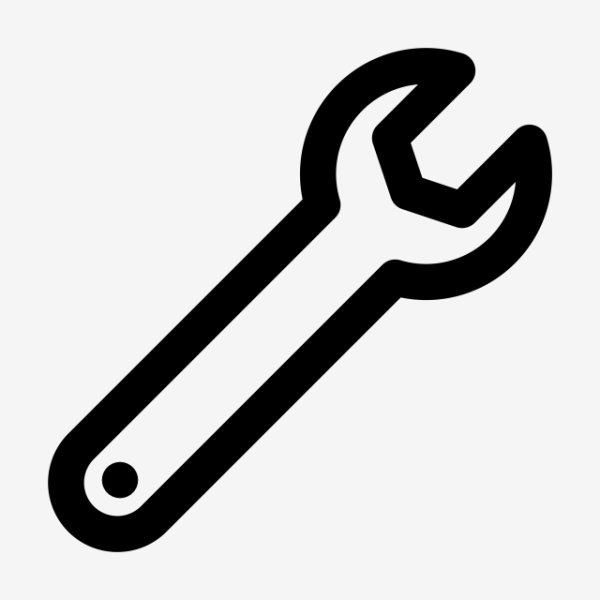 Значок гаечного ключа