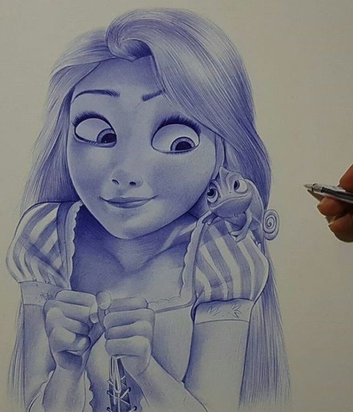 Обычный арт рисунок