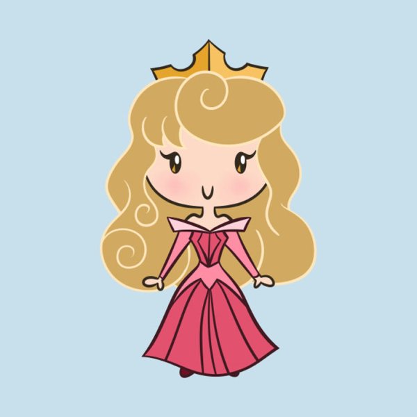 Принцессы для срисовки легкие
