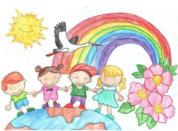 Моё счастливое детство рисунки