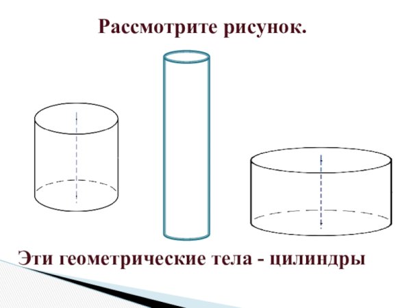 Цилиндр фигура