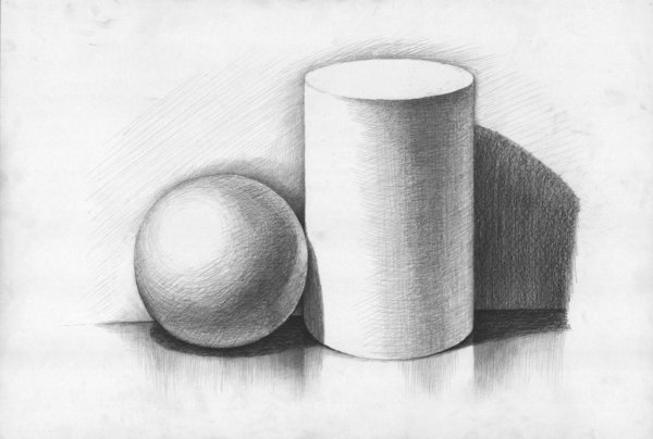 Штриховка цилиндра