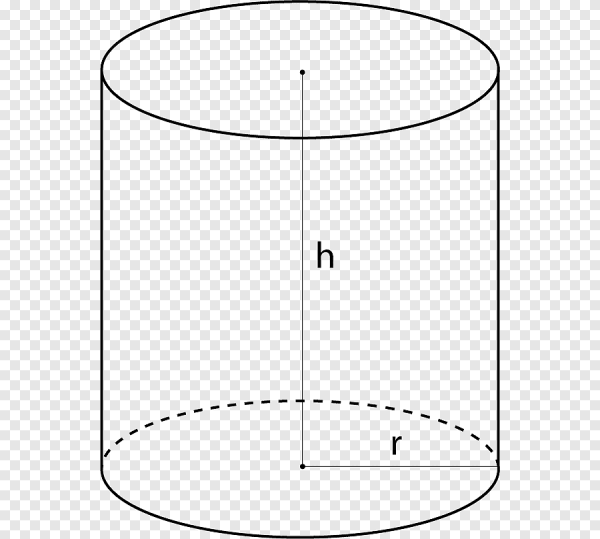 Цилиндр в штриховке Светотень