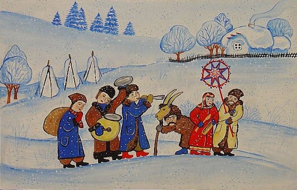 Хороводы на Святки Русь