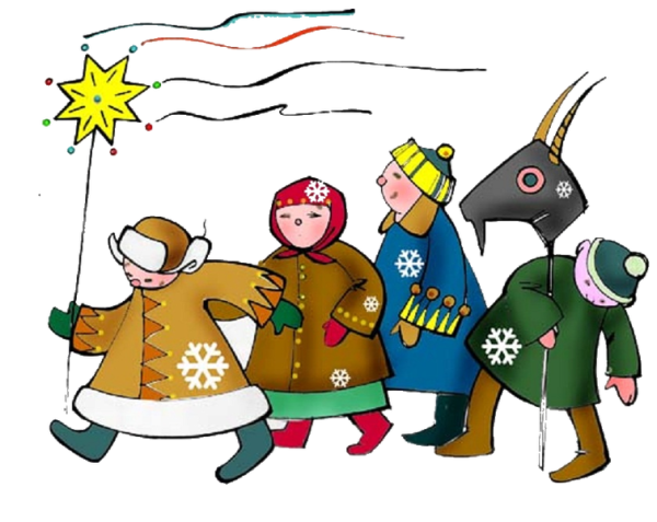 Рисунок на тему колядки