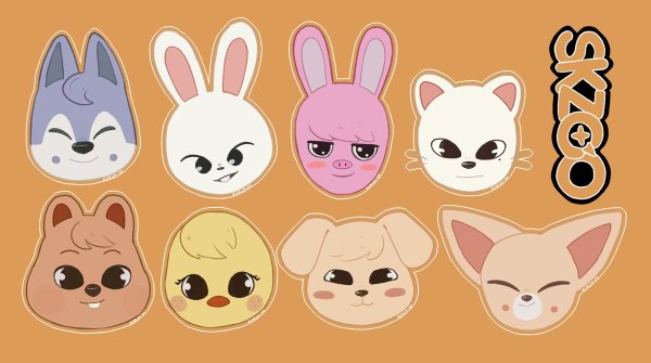 SKZOO Стикеры