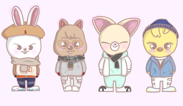 SKZOO персонажи