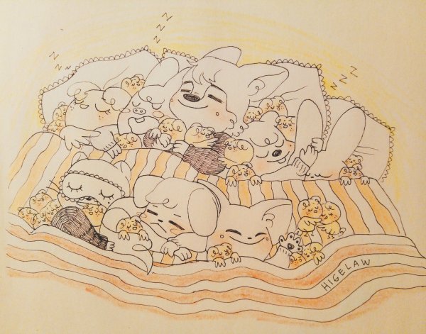 SKZOO bbokari рисунки