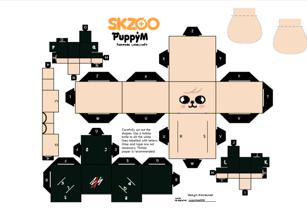 Схемы SKZOO из бумаги