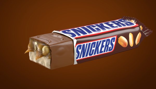 Нарисовать Сникерс