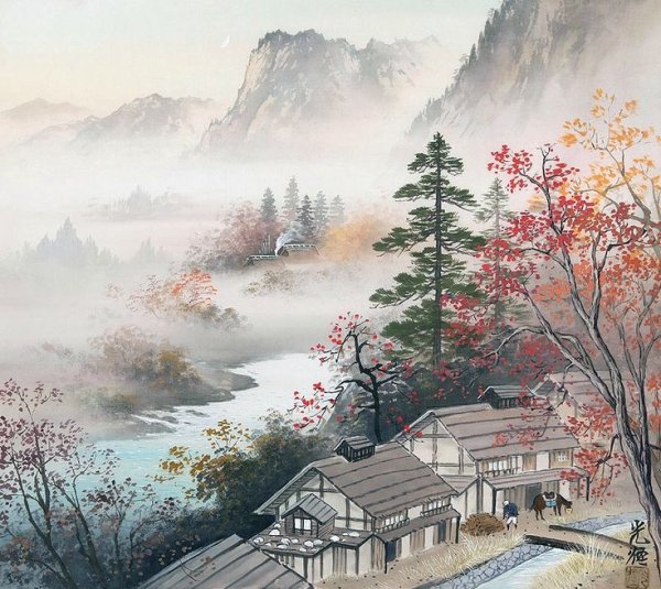 Японский художник Koukei Kojima