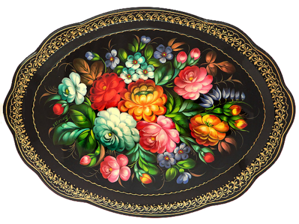 Поднос Жостово тройка