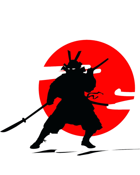 Япония Самурай вектор