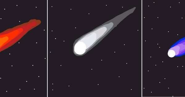 Комета рисунок