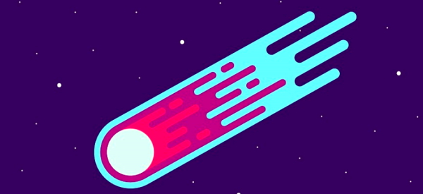 Комета рисунок