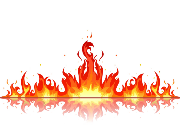 Огонь вектор