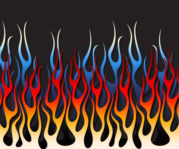 Стилизованный огонь