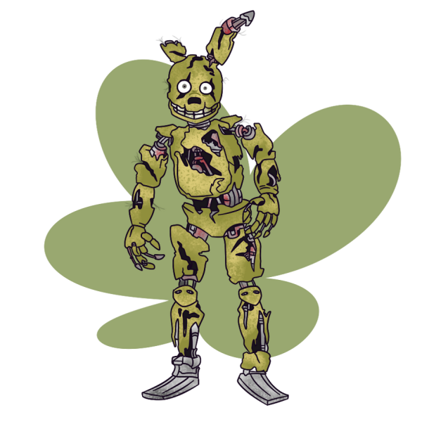 ФНАФ СПРИНГТРАП без костюма