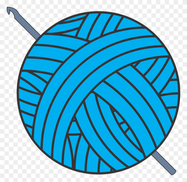 Клубок ниток вектор