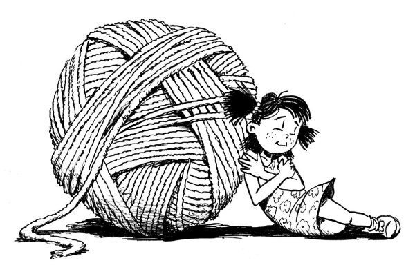 Клубок пряжи