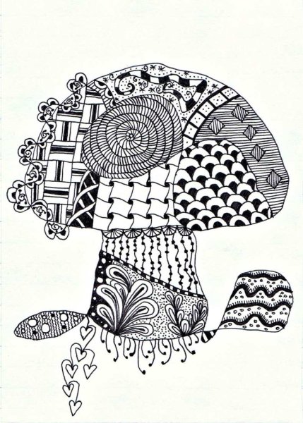 Дудлинг и Зентангл