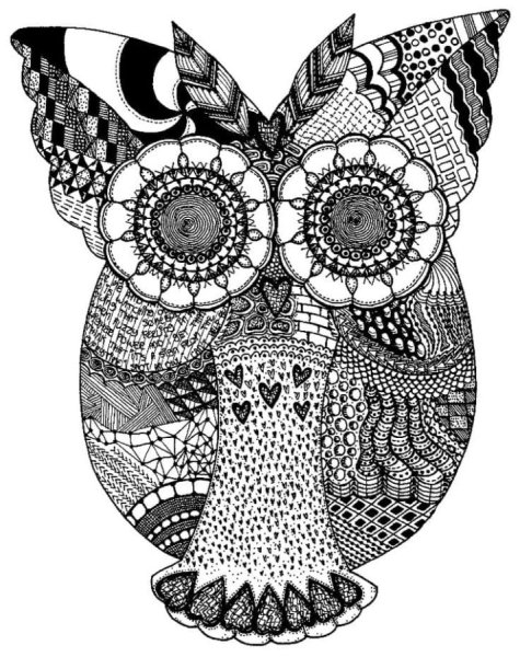 Рисование Зентангл