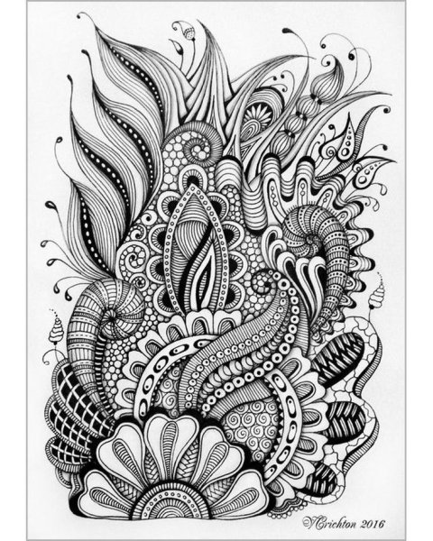 Стиль Зентангл