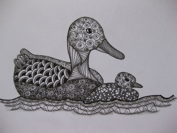 Дудлинг и Зентангл