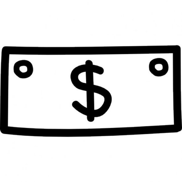 Доллар купюра иконка