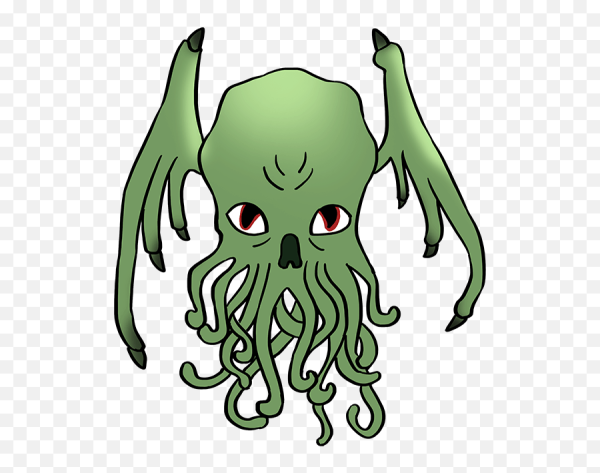 Ктулху рисунок Лавкрафта