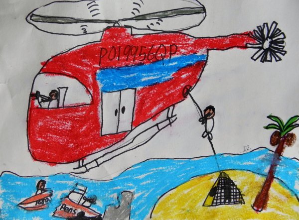 Спасатель будущего рисунок для детей