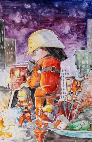 Спасатели глазами детей