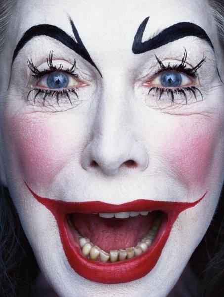 Фантазийный макияж эскиз