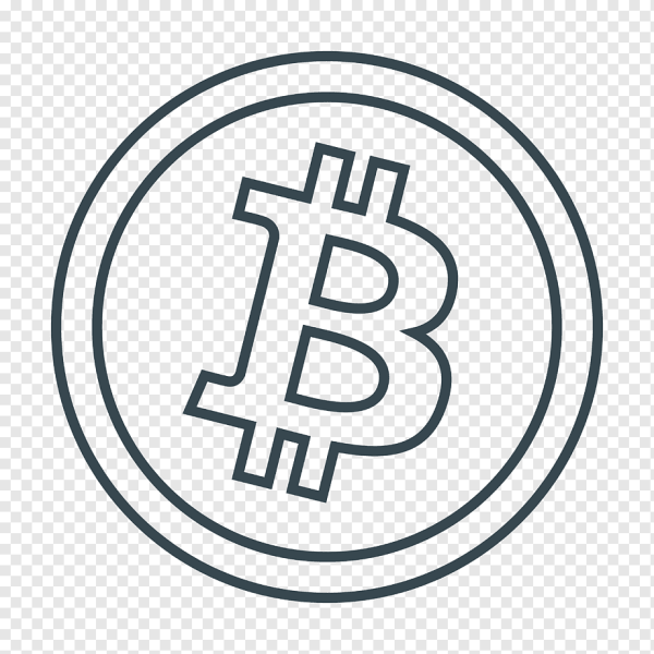 Биткоин нарисованный