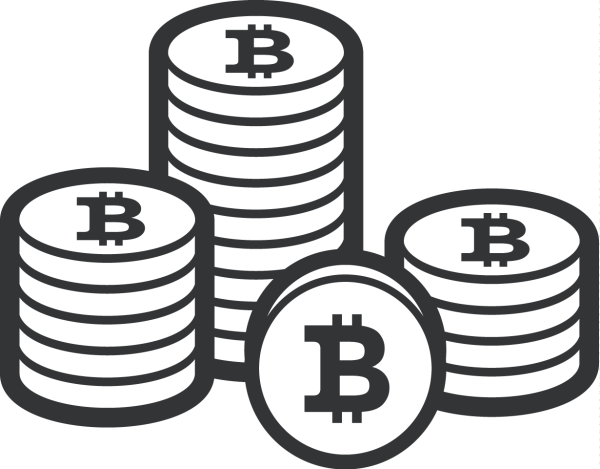 Биткоин рисунок