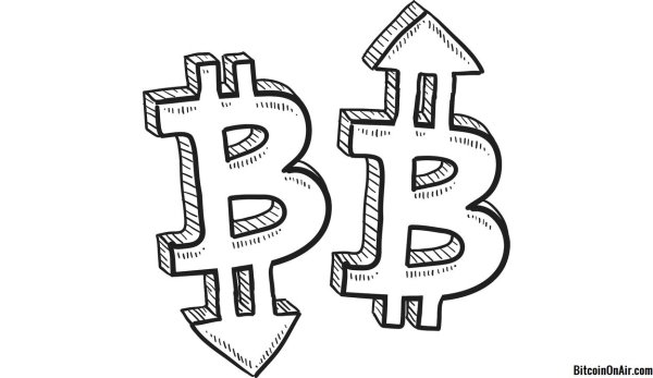 Биткойн рисунок