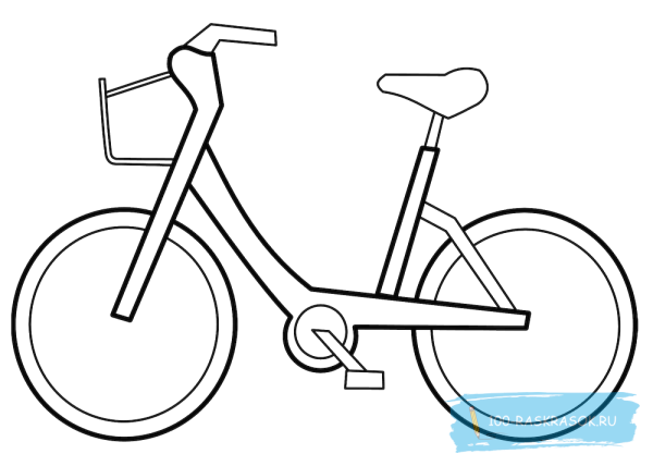 Велосипед мультяшная