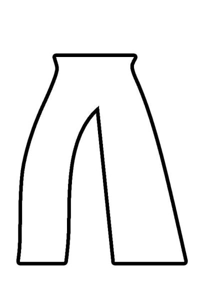 Буква л трафарет