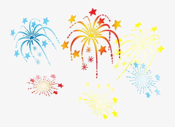 Нарисовать фейерверк