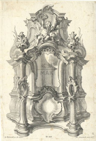 Архитектурный элемент в стиле Барокко