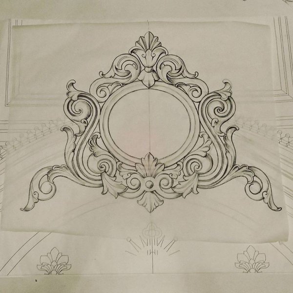 Набросок в стиле Барокко