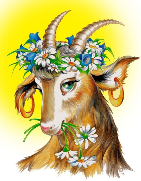 Козел картина