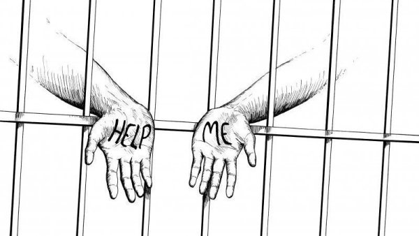 Тюрьма карандашом