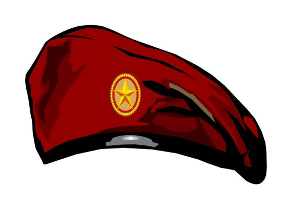 Флаг «Краповые береты спецназ»