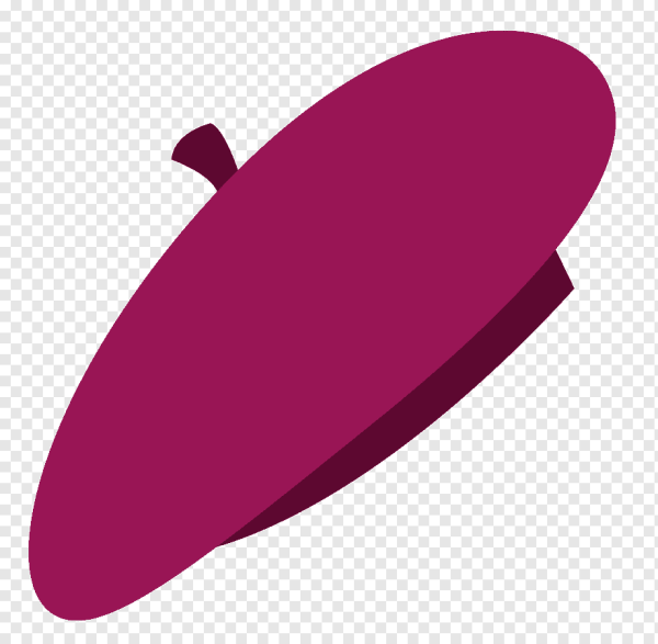 Берет нарисованный